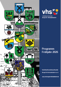 T1telseite Programmheft VHS Burg St. Michaelisdonn Frühjahr 2026